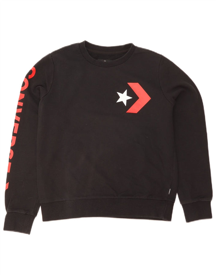 Pulover pentru damă Converse Graphic Pulover UK 8 Small Negru