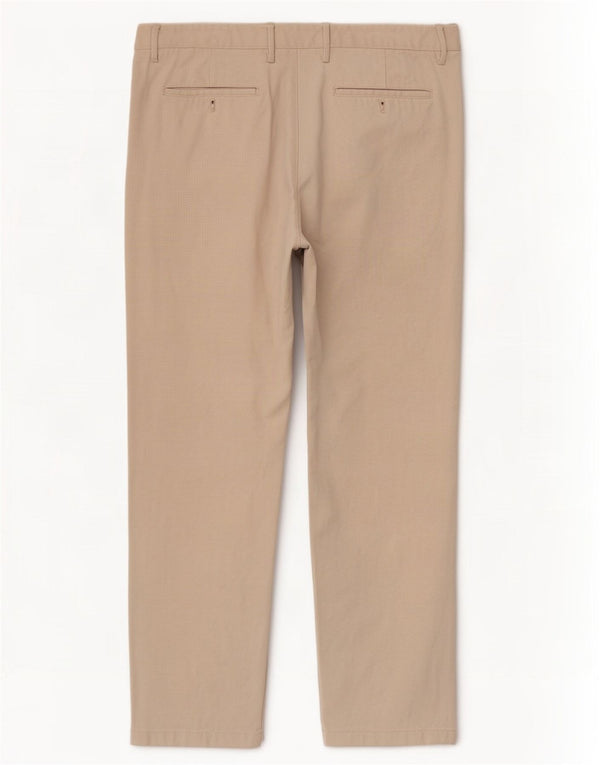 Pantaloni chino Massimo Dutti pentru bărbați, cu ajustare normală, EU 46 XL W36 L27 Bej