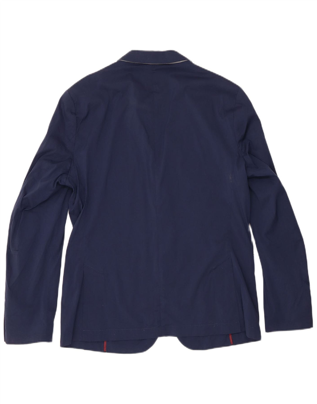 Blazer pentru bărbați Zara cu 2 nasturi EU 54 XL Bumbac bleumarin