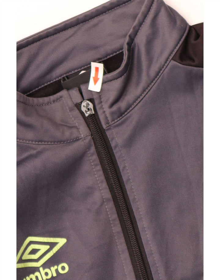 Jachetă de trening pentru băieți Umbro 11-12 ani poliester gri