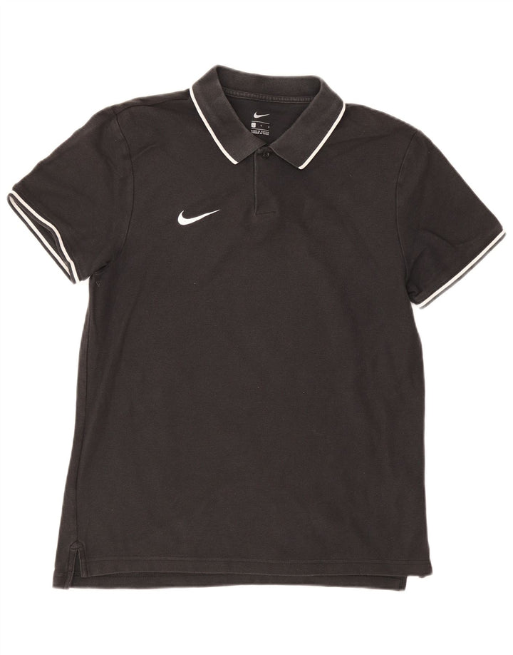 Tricou polo NIKE pentru bărbați, mare, negru, bumbac