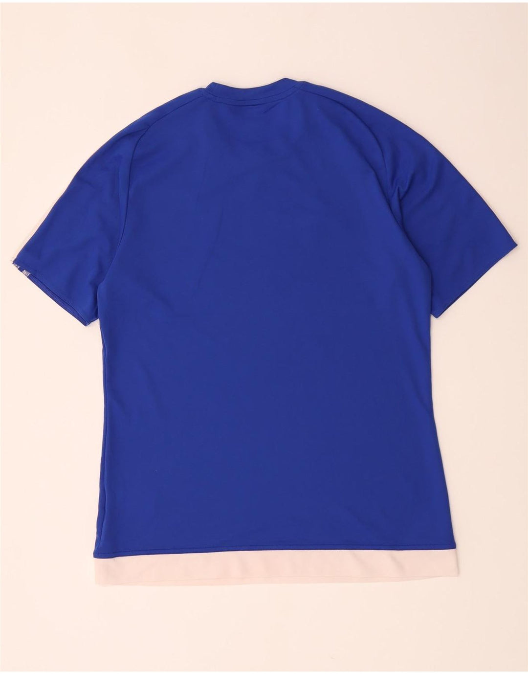 Tricou Adidas Climalite pentru bărbați Top Medium Blue Poliester