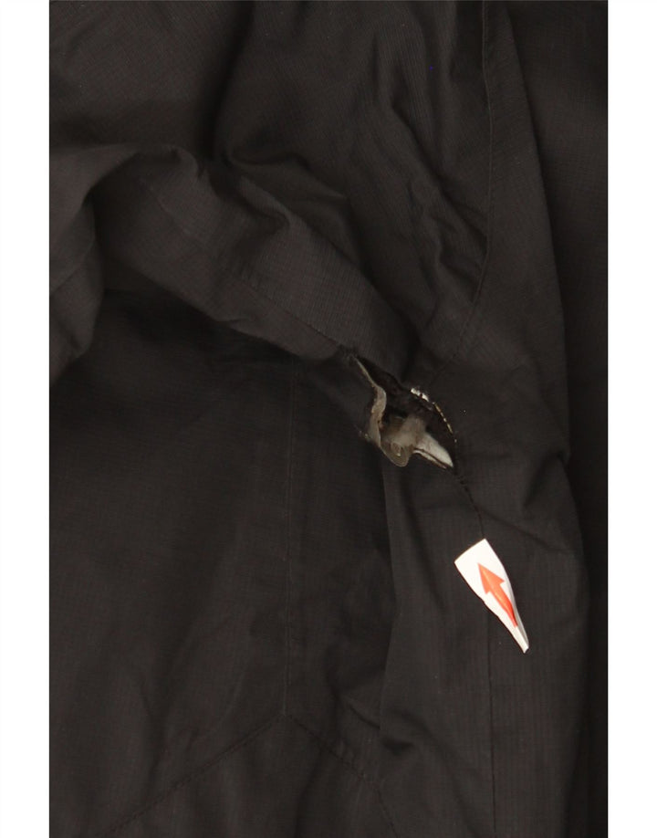 Jachetă de ploaie cu glugă pentru bărbați Mountain Warehouse UK 38 Nylon mediu negru