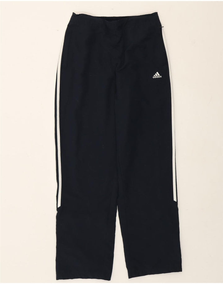 Pantaloni de trening Adidas pentru femei UK 12 Medium Bleumarin Poliester