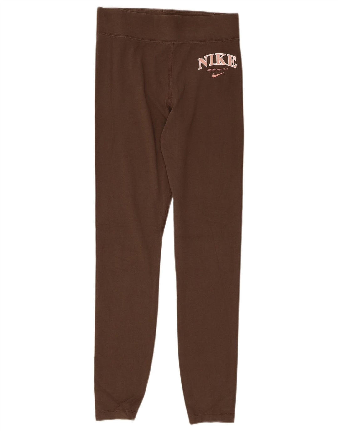 Leggings grafic NIKE pentru femei UK 10, bumbac gri mic