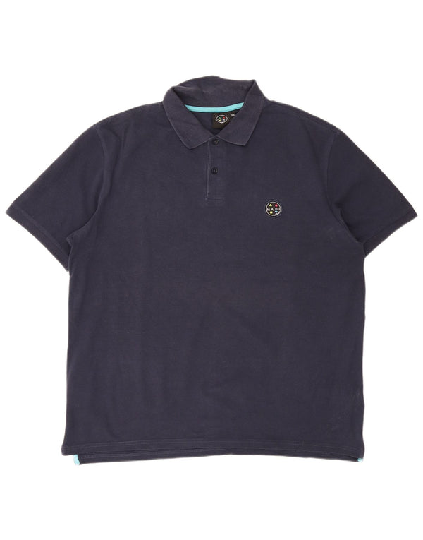 Tricou polo pentru bărbați Maui and Sons 2XL, bumbac bleumarin