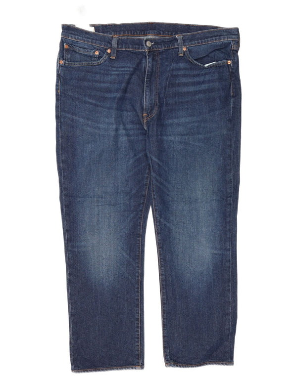 Blugi drepti pentru bărbați Levi's 514 W40 L30 bumbac bleumarin