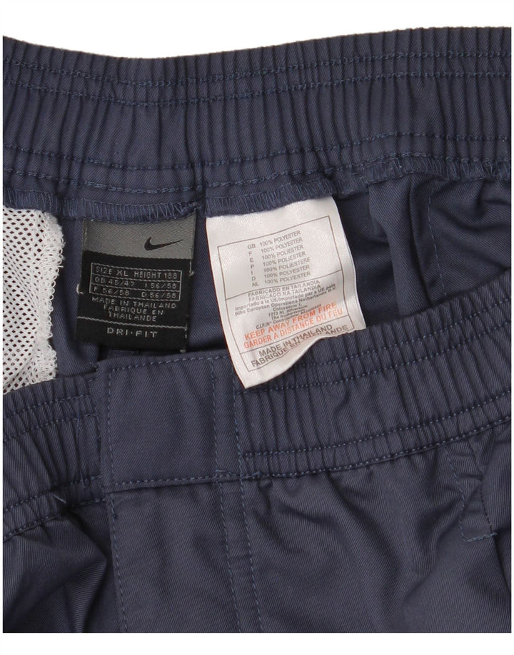 Pantaloni scurți NIKE Dri Fit Pegged Chino UK 45/47 XL W38 Bleumarin Poliester