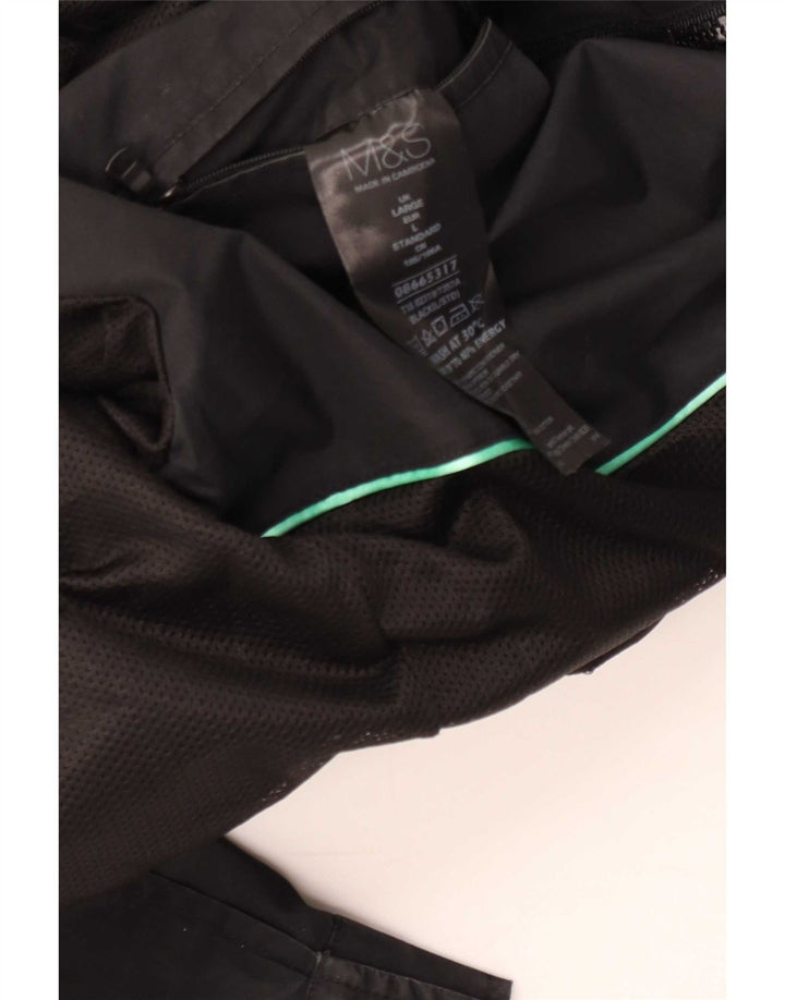 Geacă bomber pentru bărbați Marks & Spencer UK 40, mare, negru, bumbac