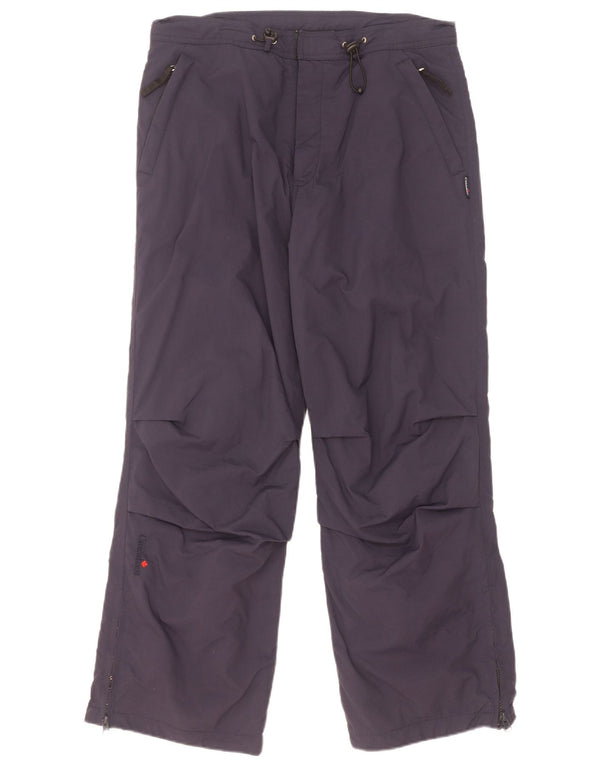 Pantaloni de vânt pentru bărbați drepti canadian mediu W34 L29 bleumarin