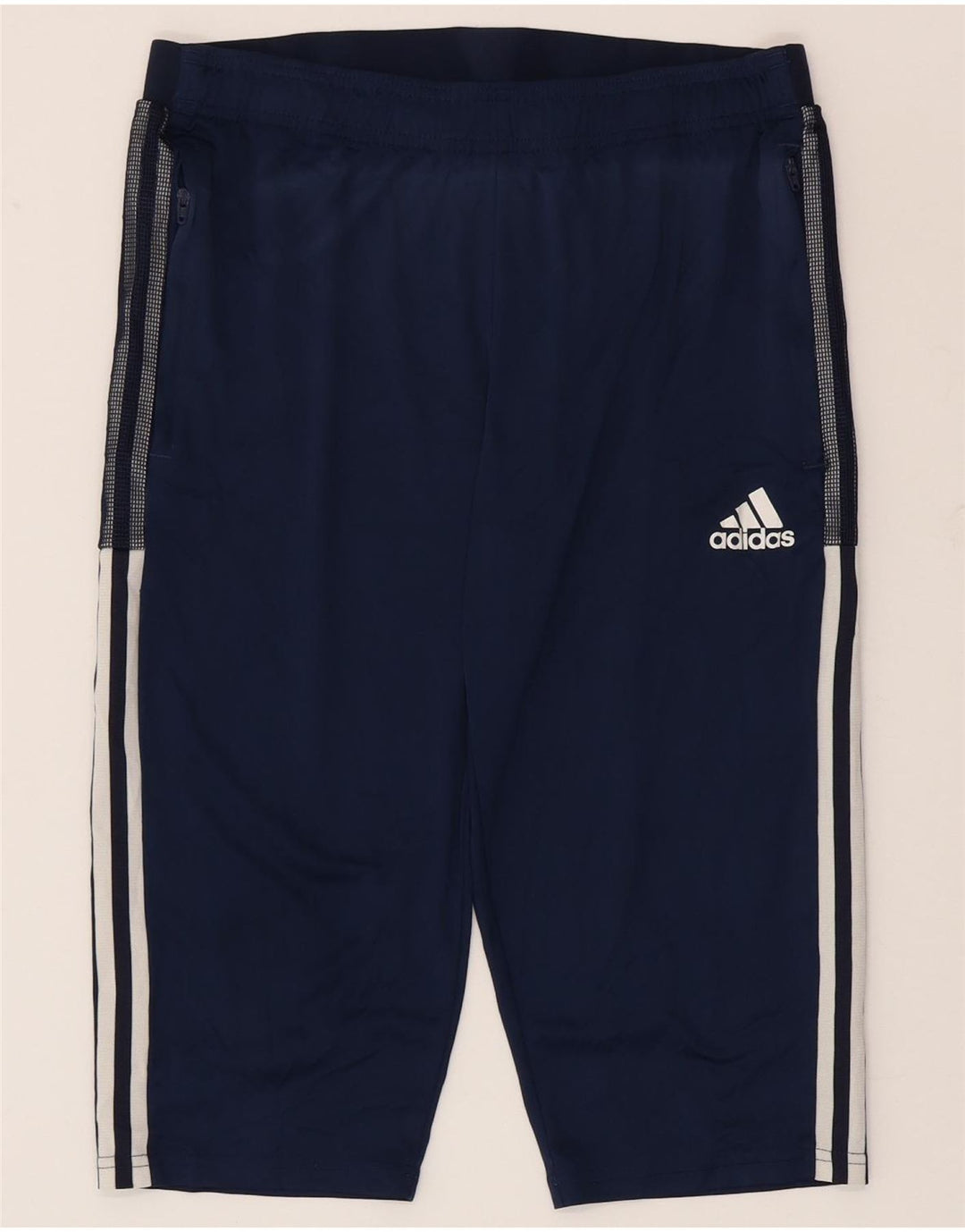 Pantaloni scurți sport pentru bărbați Adidas Aeroready Bermuda, mari, albastru, poliester