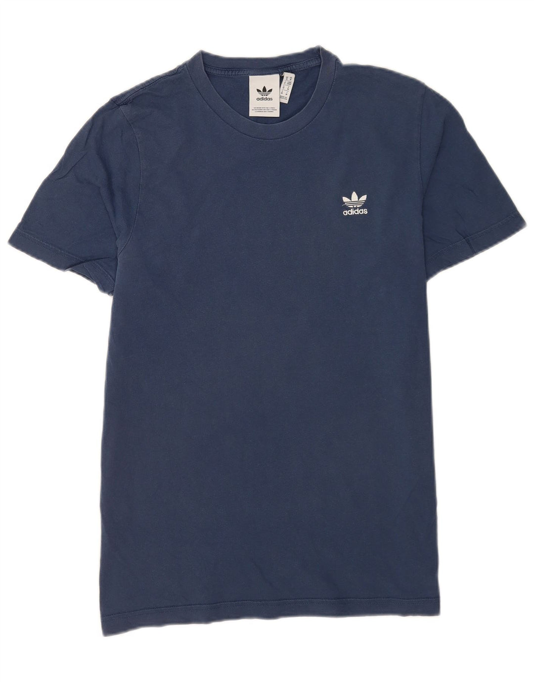 Tricou pentru bărbați Adidas Top Mediu Bleumarin Bumbac