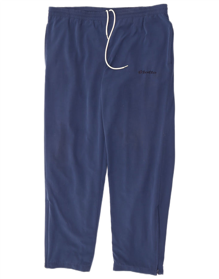 Pantaloni de trening Lotto pentru bărbați Marea Britanie 40/42 Poliester albastru mare