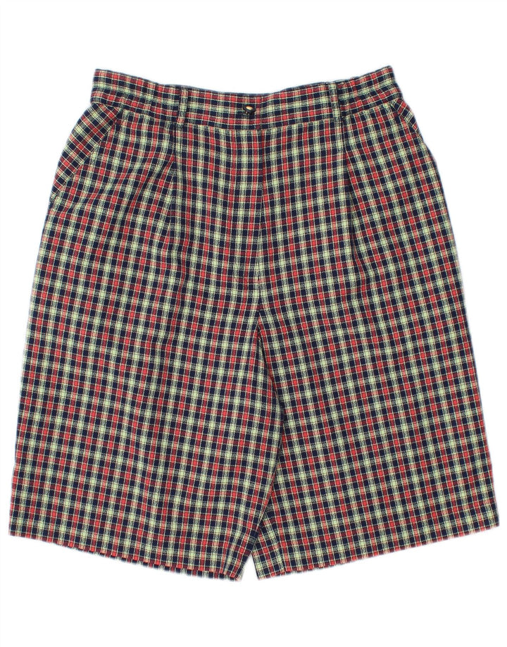 Pantaloni scurti chino pentru femei Alice Collins UK 12 Medium W30 Multicolor Check