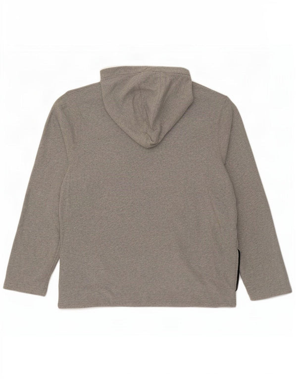 Pulover Under Armour pentru bărbați, loose fit, cu gât, cu glugă, 2XL, gri pătat