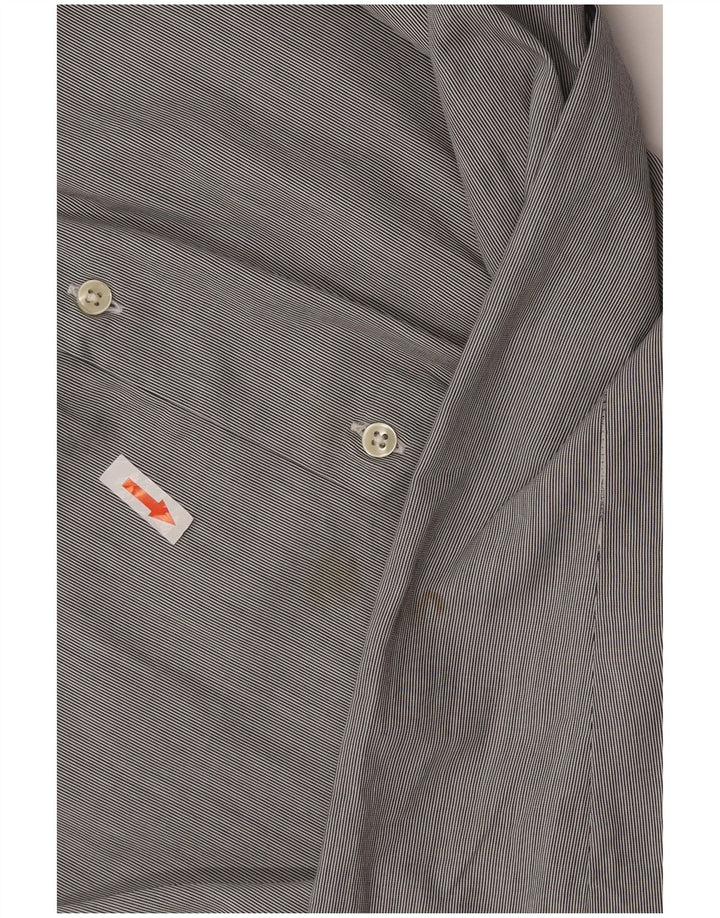 Cămașă Massimo Dutti pentru bărbați, XL, cu dungi gri, bumbac