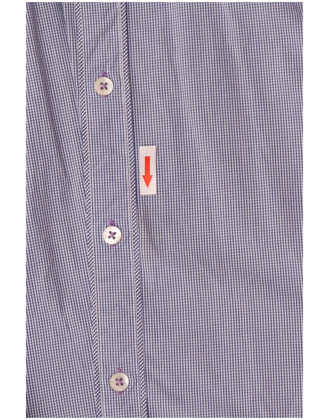 Cămașă pentru bărbați Ted Baker Mărimea 6 2XL Bleumarin Check