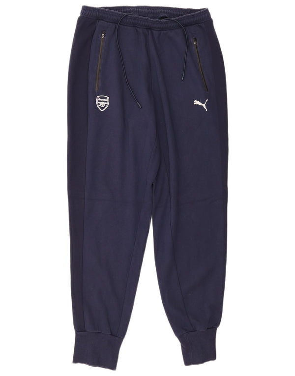 Pantaloni de trening Puma Arsenal pentru bărbați Pantaloni de jogging mari, albastru, bumbac