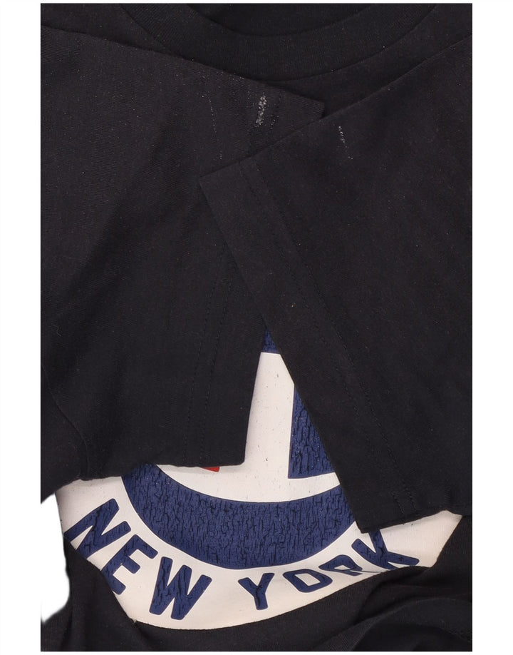 Tricou grafic pentru bărbați Champion Top Mediu Bleumarin