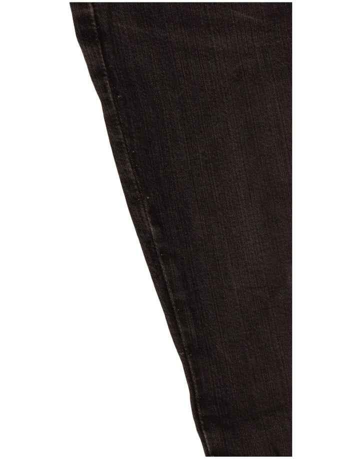 Blugi drepti pentru femei Levi's W28 L28 bumbac negru