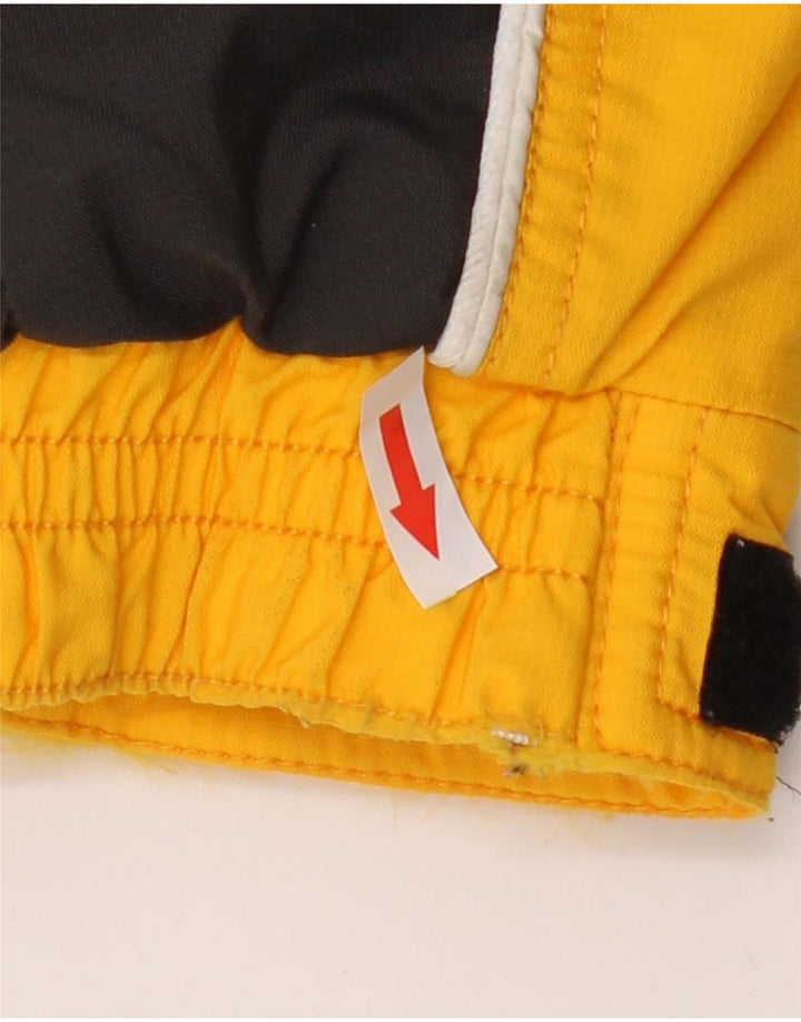 Jachetă de schi impermeabilă pentru bărbați vintage IT 48 Medium Yellow Colorblock
