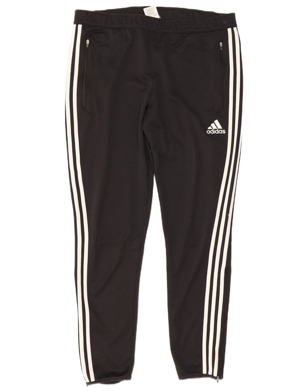Pantaloni de trening Adidas Climacool pentru bărbați, mari, negru, poliester color bloc