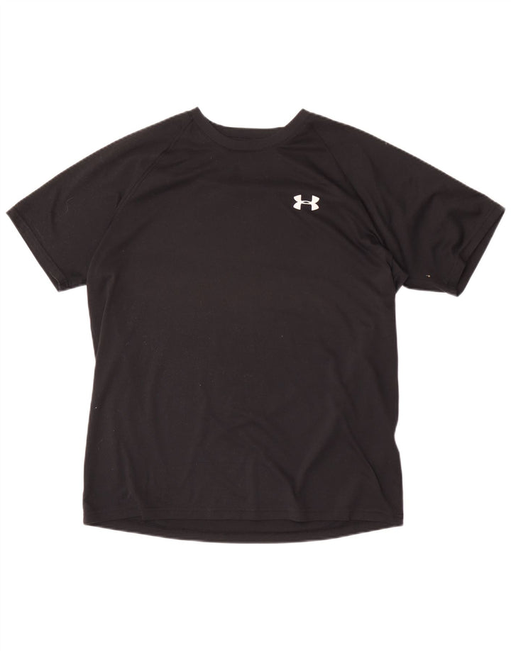 Tricou Under Armour pentru bărbați Top Mediu Negru