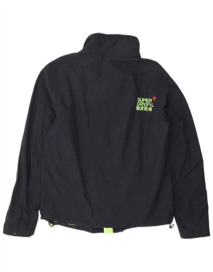 SUPERDRY Windhiker Windbreaker Jacket pentru bărbați UK 38 Medium Bleumarin