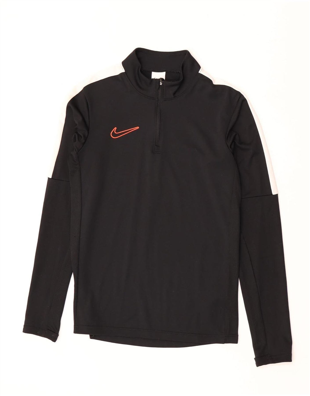 Top de trening pentru bărbați Dri Fit cu mânecă lungă XS poliester negru