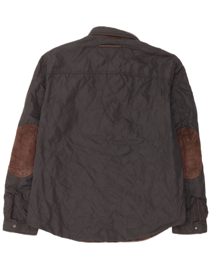 Cămașă reversibilă Massimo Dutti pentru bărbați, 2XL, maro, din nailon