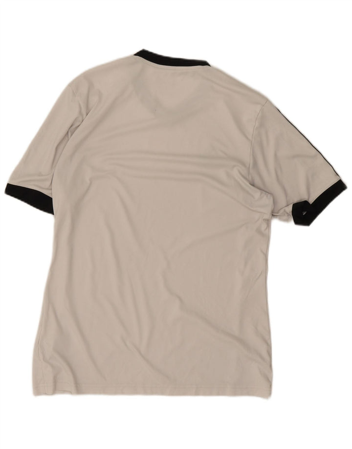 Tricou Bărbătesc Adidas Top Mediu Alb Off Poliester Sport