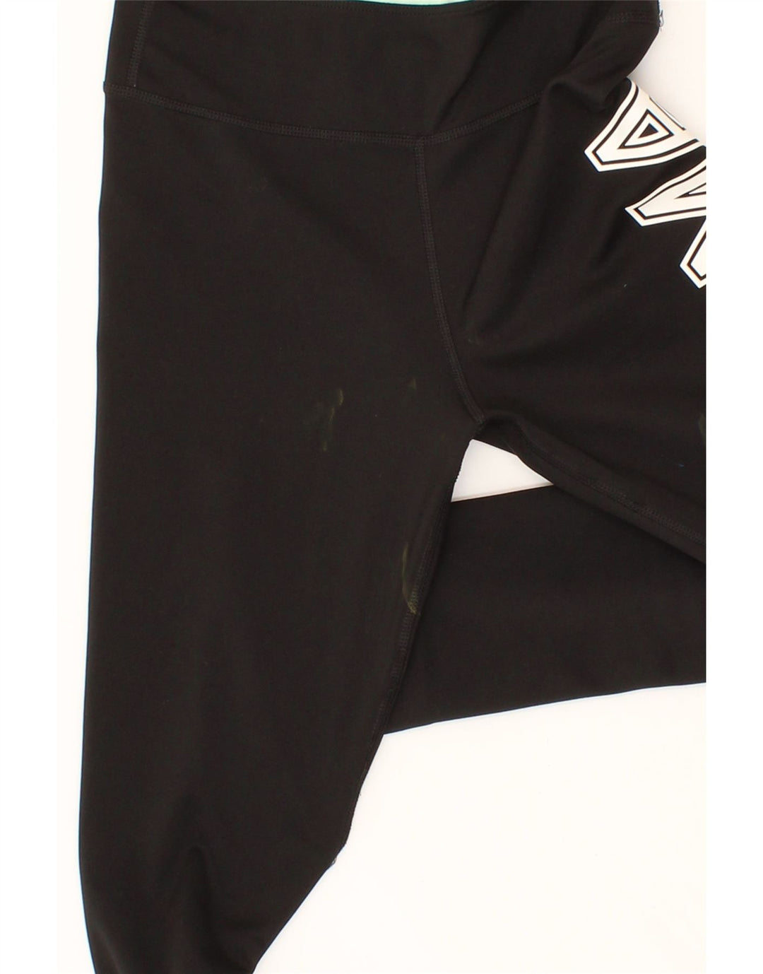 PUMA Girls Graphic Leggings 9-10 Year Medium  Black Vintage Puma and Second-Hand Puma from Messina Hembry 