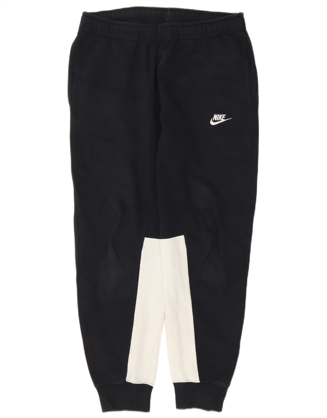 Pantaloni de trening pentru bărbați Nike Pantaloni de jogging, mediu negru, bumbac color bloc