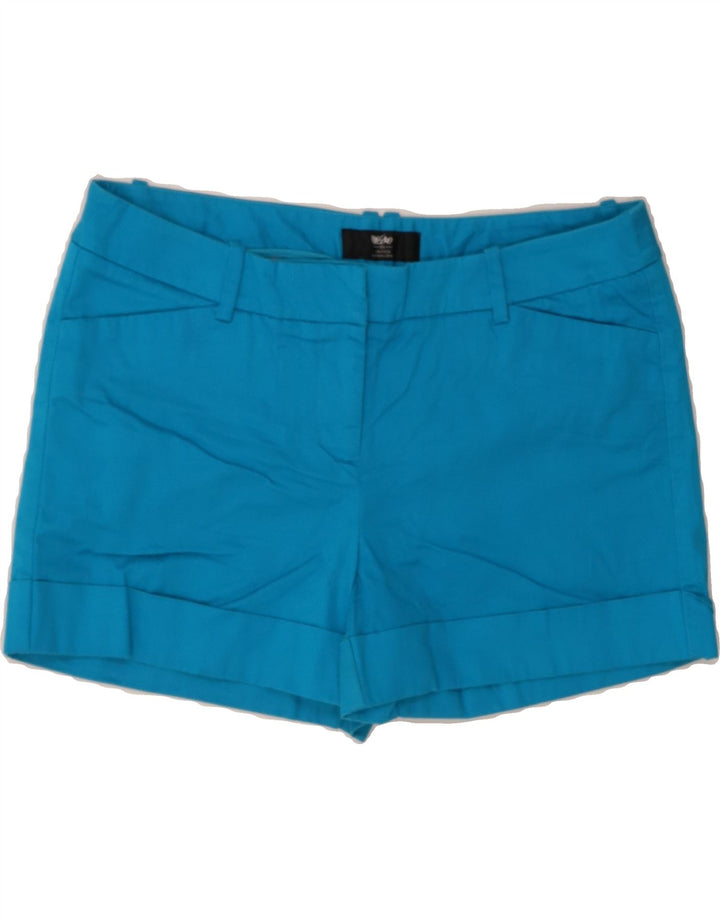 MOSSIMO Womens Casual Shorts US 8 Medium W30 Blue Cotton Vintage Mossimo and Second-Hand Mossimo from Messina Hembry 