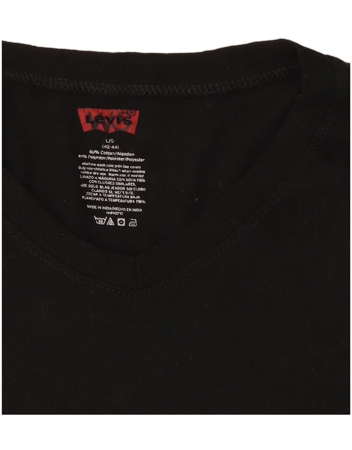 Tricou pentru femei Levi's Top EU 42/44 Large Black Bumbac