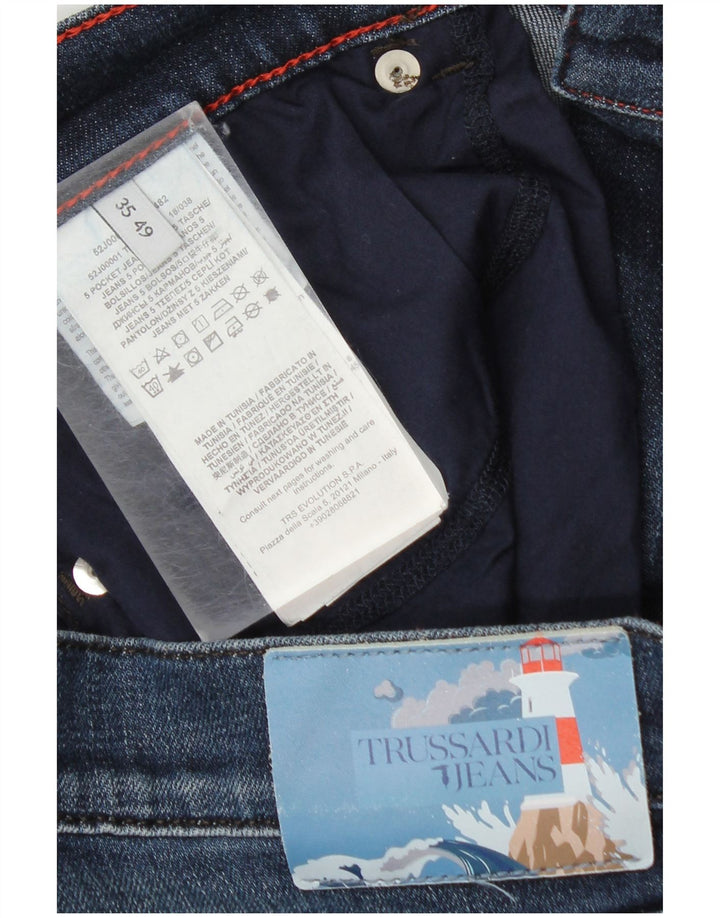 Trussardi Blugi drepti pentru bărbați W35 L31 Bumbac albastru