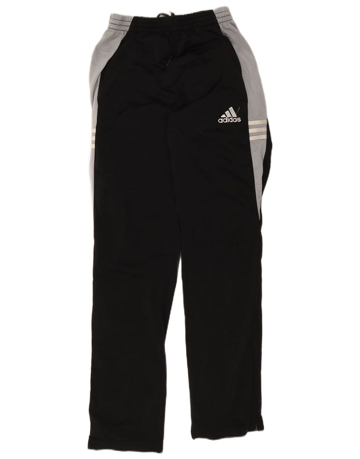 Pantaloni de trening Adidas pentru bărbați Marea Britanie 36/38 Poliester color bloc negru mic