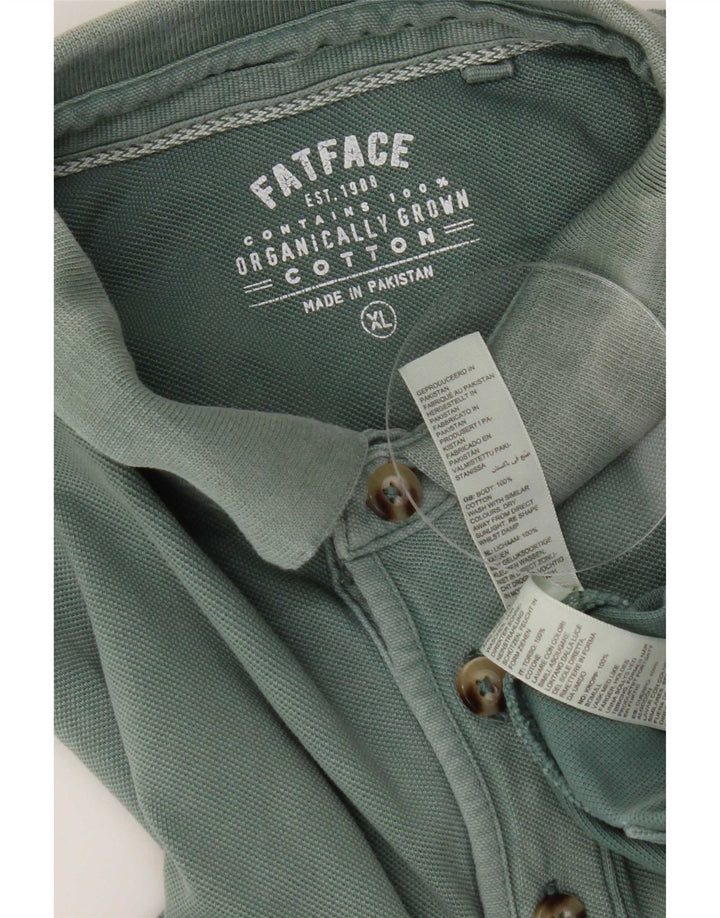 Tricou polo pentru bărbați Fat Face XL, bumbac verde