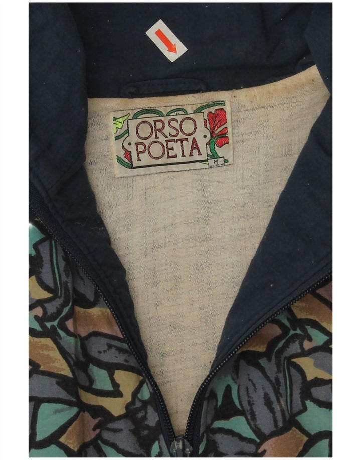 Jachetă de trening pentru bărbați Orso Poeta, albastru bleumarin mediu