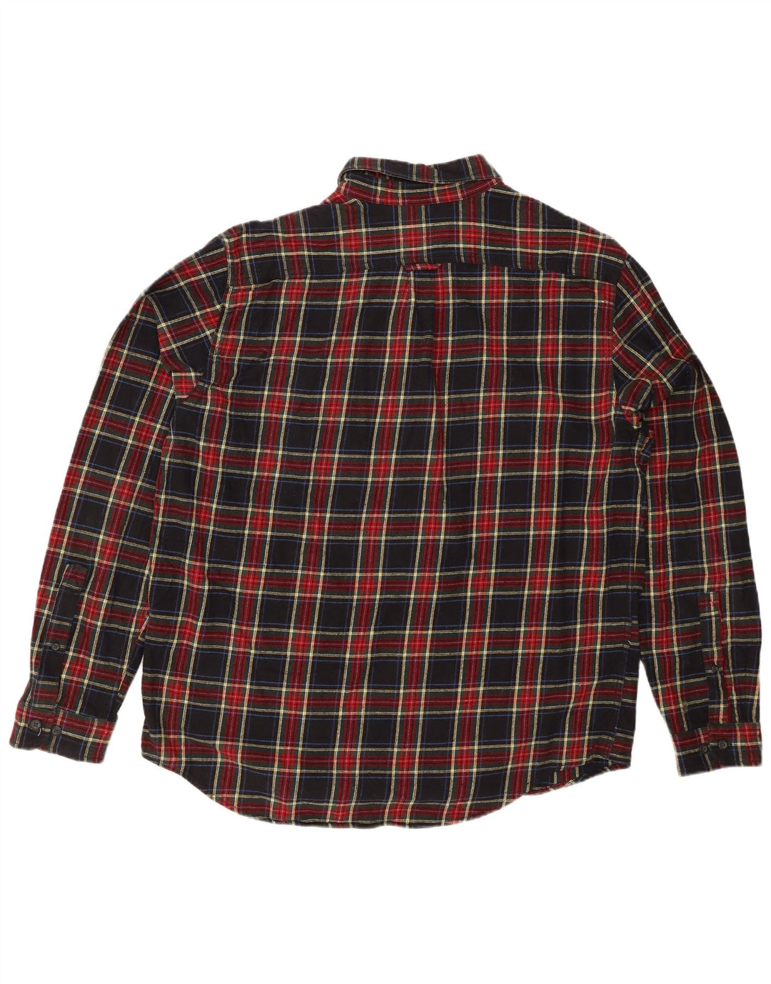 Cămașă de flanel pentru bărbați EDDIE BAUER XL, bumbac cu carouri multicolore