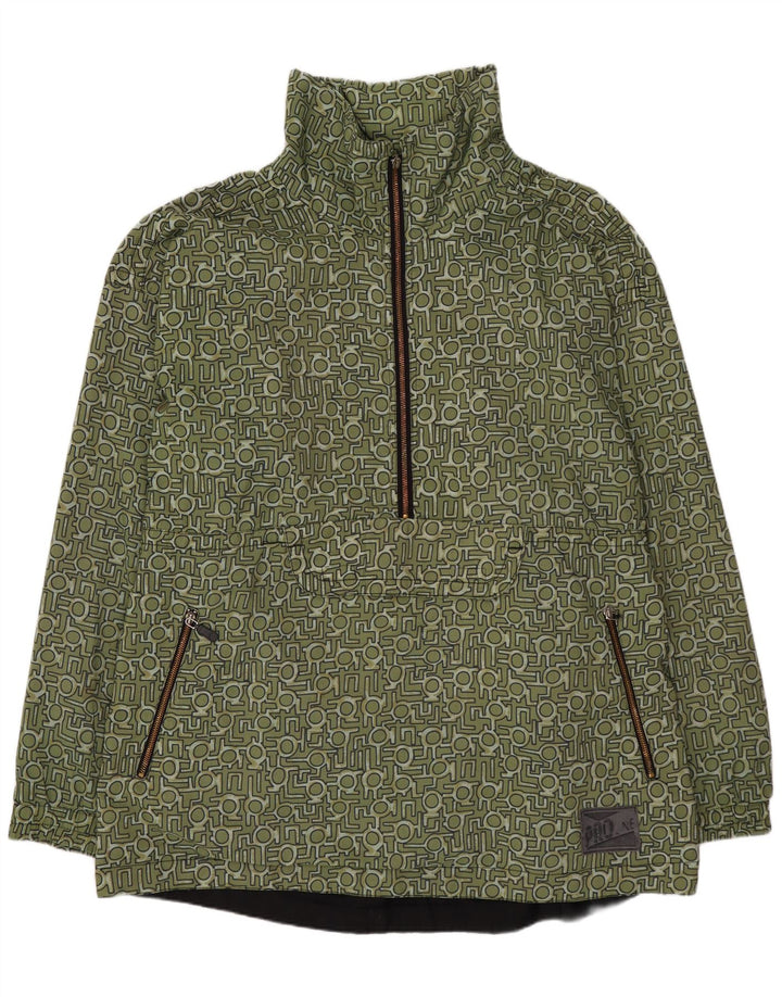 PROLINE Jachetă Anorak pentru bărbați UK 44 2XL Verde Geometric