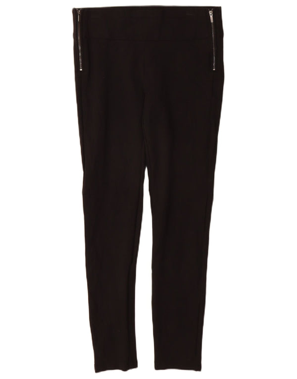 Zara Womens Leggings UK 12 Medium  Black