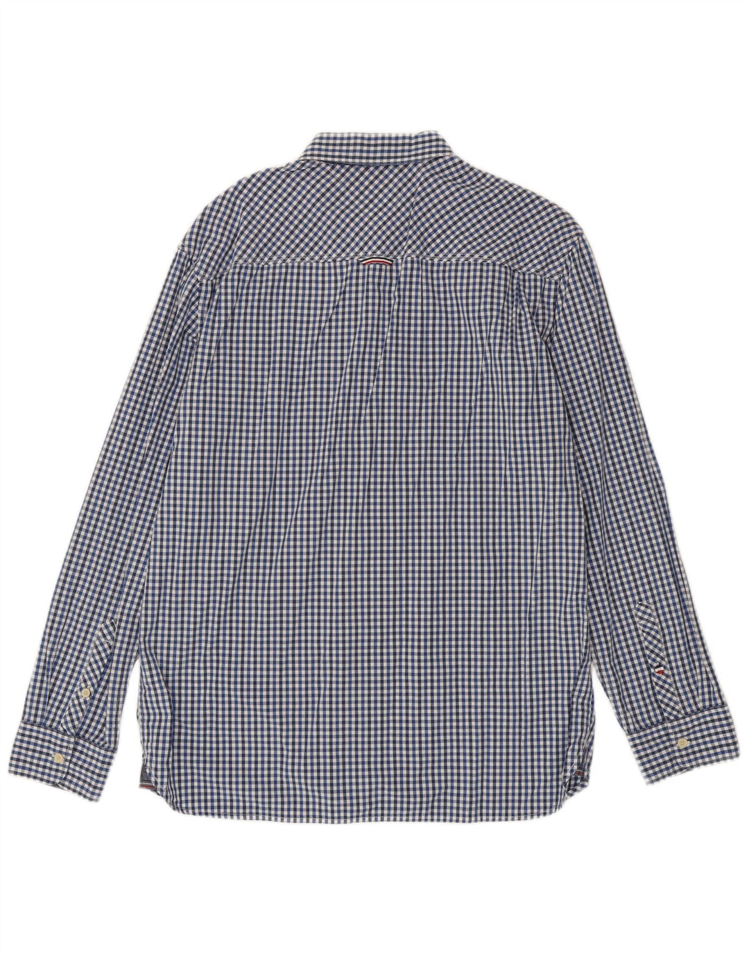 Cămașă pentru bărbați Tommy Hilfiger, XL, bumbac vichy albastru