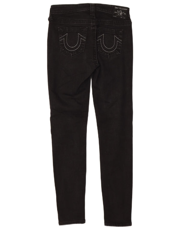 Blugi skinny pentru femei True Religion L28 L28 Negri