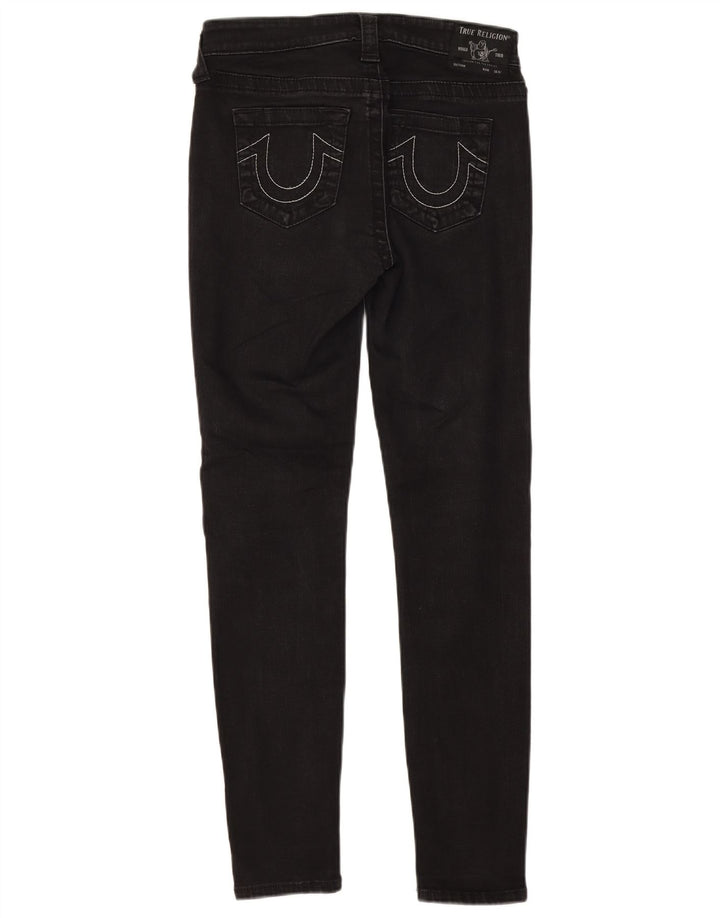 Blugi skinny pentru femei True Religion L28 L28 Negri