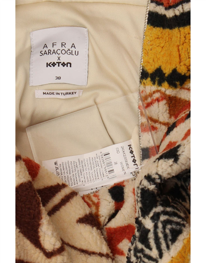 Pulover supradimensionat din lână pentru femei KOTON EU 38 Medium Multicolor