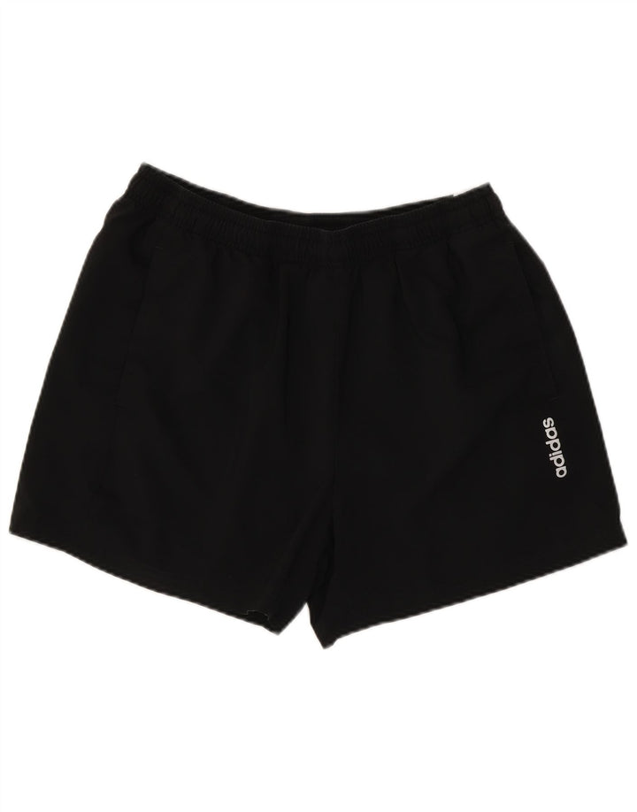 Pantaloni scurți sport pentru bărbați Adidas, mari, negru, poliester