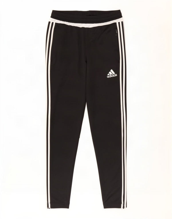 Adidas Mens Climacool Tracksuit Trousers Small Black Colourblock Polyester