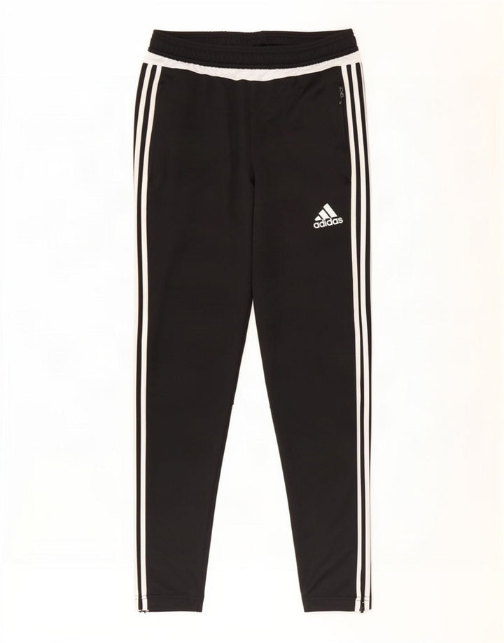 Pantaloni de trening Adidas Climacool pentru bărbați, negru, poliester color bloc