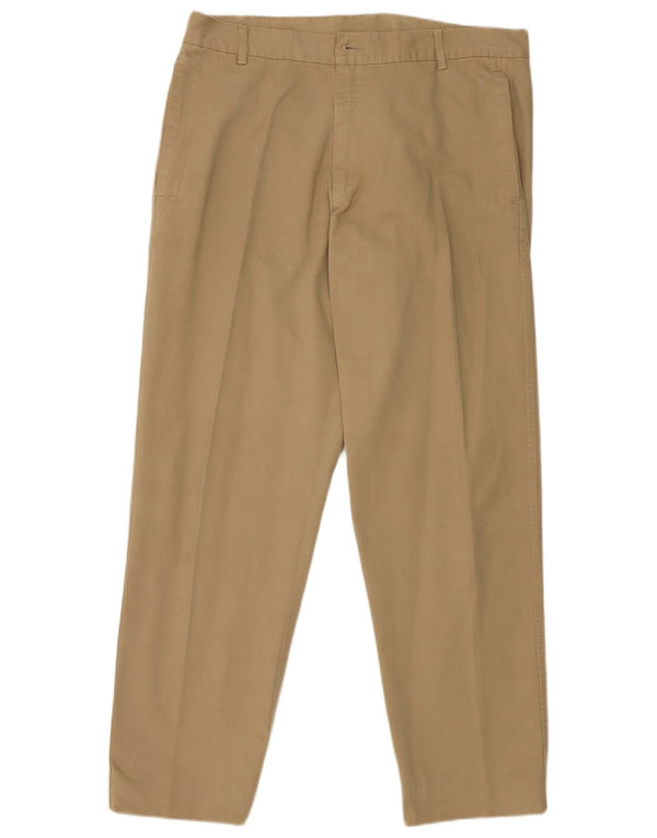 North Sails Pantaloni chino drepți pentru femei IT 54 2XL W38 L30 Bej Bumbac